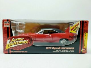 Johnny Lightning Muscle Cars 1970 Plymouth Superbird 1/24 Scale Red