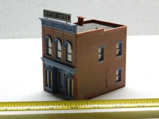 Ho Scale 1:87 - Dentist Office Building Structure For Model Train Layout