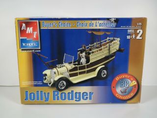 Amt/ertl Jolly Rodger Model Kit (1:25 Scale) Open Box,  Parts