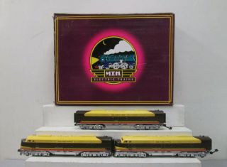 Mth 20 - 2168 - 1 Seaboard Coast Line E8 Aba Diesel Locomotive Set W/ps Ln/box