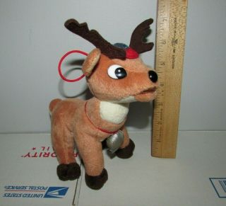 Stuffins Rudolph Red - Nosed Reindeer Plush Coach Comet 6 " Cvs 1999