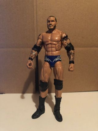 Wwe Randy Orton Mattel Elite Series 35 Blue Gear Rko Evolution Wrestling Figure