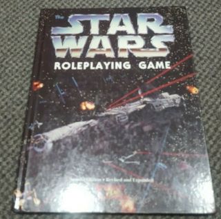 Star Wars - The Roleplaying Game - West End Games 40120 Rpg Hc Second Edition