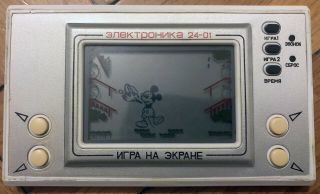 Elektronika Game & Watch Mickey Mouse (nu Pogodi).  Soviet Nintendo Ussr