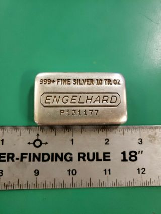 Engelhard 999,  Fine Silver 10 Tr.  Oz P131177