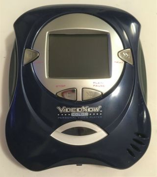 Video Now Color Player Blue 2004 Hasbro with Video Discs 2