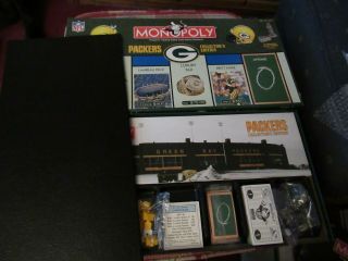 Green Bay Packers Edition Monopoly 100 Complete Contents
