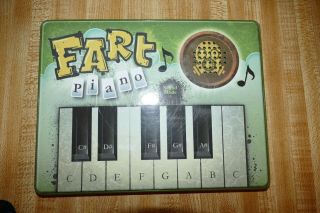 Fart Piano Keyboard Plays Farts Burp Barf Sounds Gag Gift Skyrocket Toys