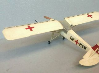 1:72 Scale Built Plastic Model Airplane German Wwii Fieseler Fi 156 Storch Stork