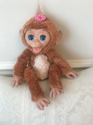 2012 Furreal Friends Monkey,  " Cuddles ",  Interactive,  Cute,  Great