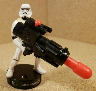 Stormtrooper Attacktix Hasbro Star Wars Action Figure 2005 10 Black Base