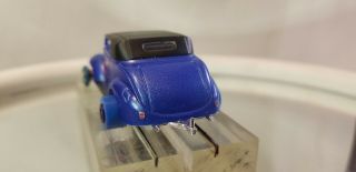 1937 Ford Rodster Blue With Flames HO slot car Fray Style Practice Car 3