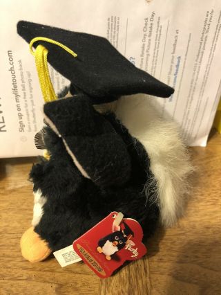1999 Graduation Electronic Furby Special Limited Edition Model 70 - 886 With Tags 2