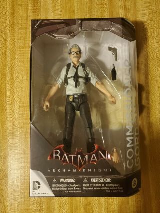 Dc Collectibles - Batman Arkham Knight Commissioner Gordon Action Figure