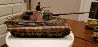 PROFESSIONALLY BUILT 1/35 TAMIYA KING TIGER IN BATTLE OF THE BULGE CAMO 2