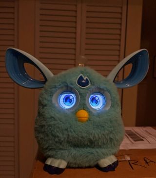 Hasbro Bluetooth Furby Connect 2016 Light Blue Turquoise Teal Great