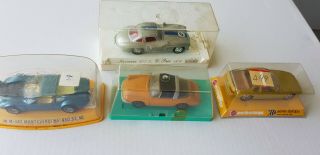 Pilen Monteverdi,  Marklin Porsche 911,  Mercedes 300 Sl,  Mebeltoys Porsche 924