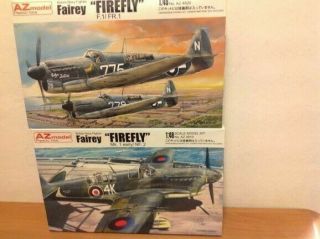 Az Model - Fairey " Firefly " Mk.  1 Early/nf.  2,  F.  1/fr.  1 - 1:48 Ltd.  Ed