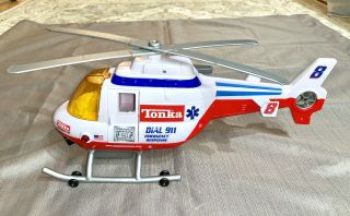 Vintage 2001 Tonka Lights & Sounds Hands On Control Rescue Helicopter