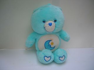 13 " Plush Blue Moon Night Star Sleepy Bedtime Care Bear Toy