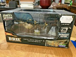 Forces Of Valor - 1:32 Scale - Normandy 1944 - 1st Infantry Division