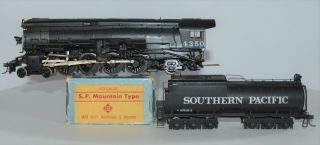 Ho Brass Southern Pacific Mt - 4 4 - 8 - 2 W/skyline Custom Paint 4350 Max Gray As - Is