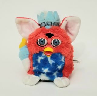 Furby Statue Of Liberty 1999 Special Edition Kbtoys Tiger Electronics 70 - 893