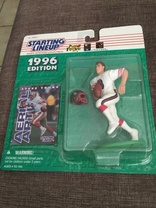 1996 Steve Young - Starting Lineup - Slu - Sports Figurine - San Francisco 49ers