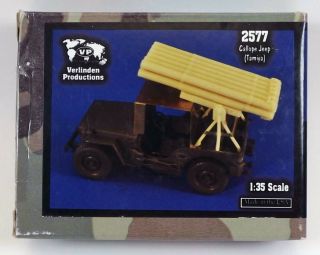 Verlinden Productions 2577 Calliope Jeep 1/35 Scale Resin Detail Set