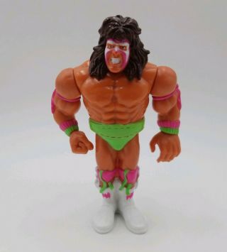 Ultimate Warrior Hasbro Titan Sports Wrestling Figure 1990 Wwe Wwf