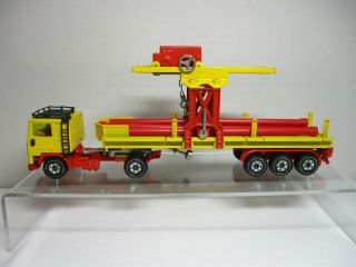 Siku 1/55 Volvo F10 & Mobile Crane Pipe Transporter (3711)