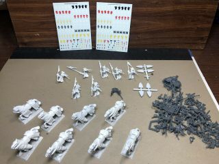 Warhammer Fantasy Bretonnian Knights Of The Realm X8 With Bits And Decals Oop
