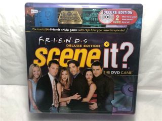Scene It Dvd Game Friends Deluxe Edition Tin