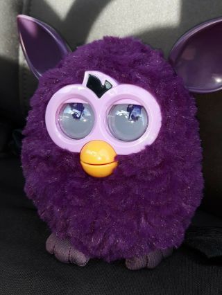 Hasbro Furby Toy Boom Purple Talking Interactive Pet Toy 2012