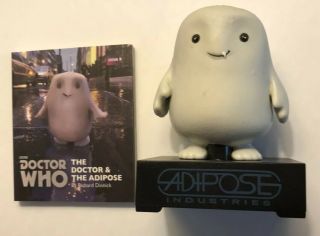 Doctor Who Adipose Collectible Figurine Deluxe Mega Kit Miniature Editions 3.  5 "