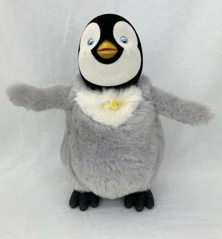 Happy Feet Penguin Plush Interactive Talking Singing Dancing Mumble 10 " Hg5