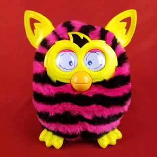 2012 Pink Black And Yellow Furby