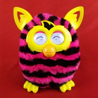 2012 Pink Black and Yellow Furby 2