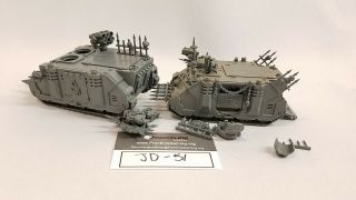 40k Chaos Space Marine Rhino 2 Models (jd - 51)