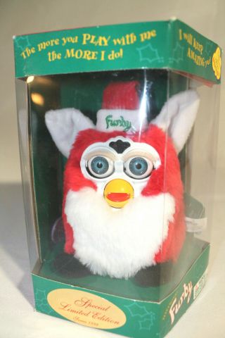 Christmas Santa Furby,  Limited Edition,  Electrionc,  With Tags,