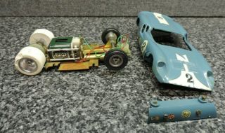 Amt Hussein Slot Car 1/24th Scale Parts 1960 
