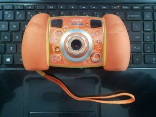 Vtech 1227 Kidizoom Kids Digital Camera Toy 1.  3 Mp 4x Zoom Orange Camera Only