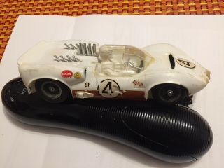 1/24 COX CHAPARRAL slot car built up from the kit VINTAGE 3