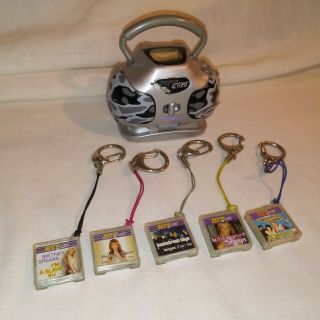 Hit Clips Boombox,  With 5 Clips,  2001,  Tiger Electronics,  Hasbro
