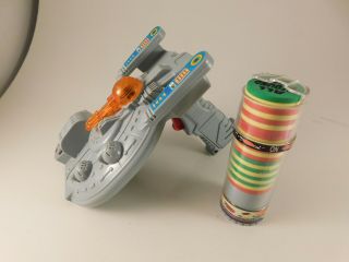 Vintage 1998 Space Blaster Disk Shooter Min Yin Toys W/ Discs
