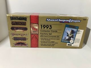 Tsr Advanced Dungeons And Dragons Collector Cards Factory Set 1993