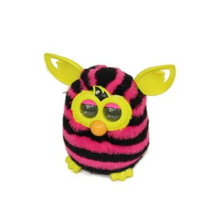 Furby Boom (pink & Black Stripes) Interactive Figure (hasbro,  2012)
