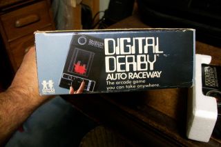 Vintage Tomy Digital Derby Auto Race Way 1978 3