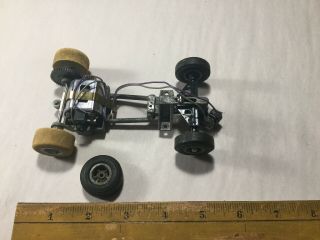 Slot Car Cox Cheetah Complete Chassis Vintage 1/24 Scale