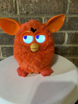 Furby Orange Red Phoenix Electronic Pet 2012 Plush - Hilarious Company Hasbro 2